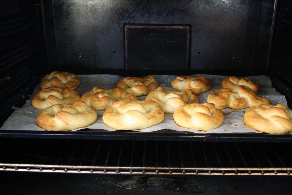 Pretzels look done!