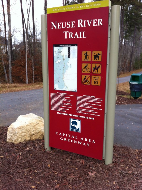 The Neuse Trail. Wish we had one in our backyard!
