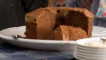 chocolate chiffon cake mardi gras celebration let's rise