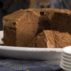 chocolate chiffon cake mardi gras celebration let's rise